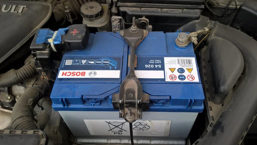 Рено Колеос 2008 АКБ