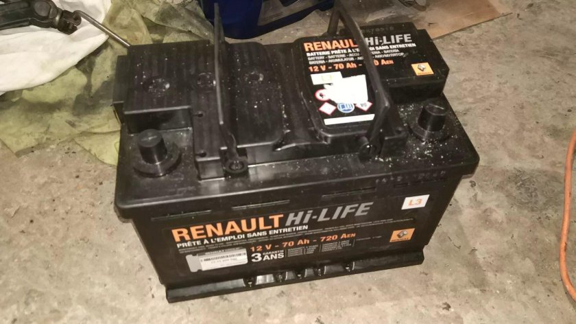 АКБ Renault 599 122 ra