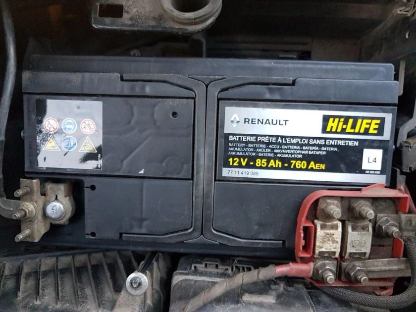 Сценик 2 АКБ 2.0