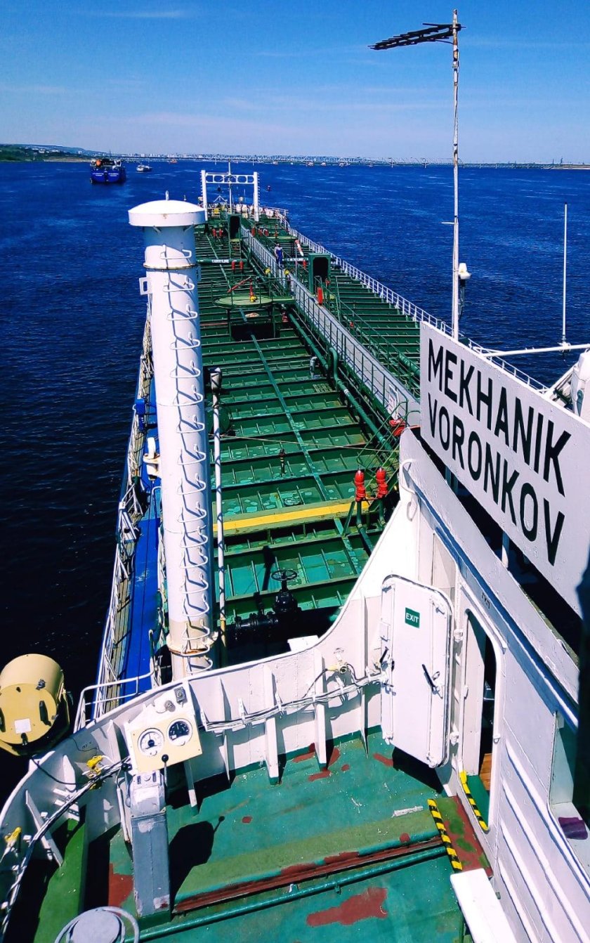 Механик Воронков танкер