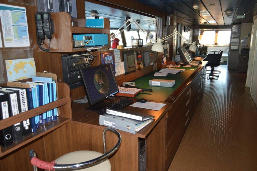 Капитанский мостик подводной лодки