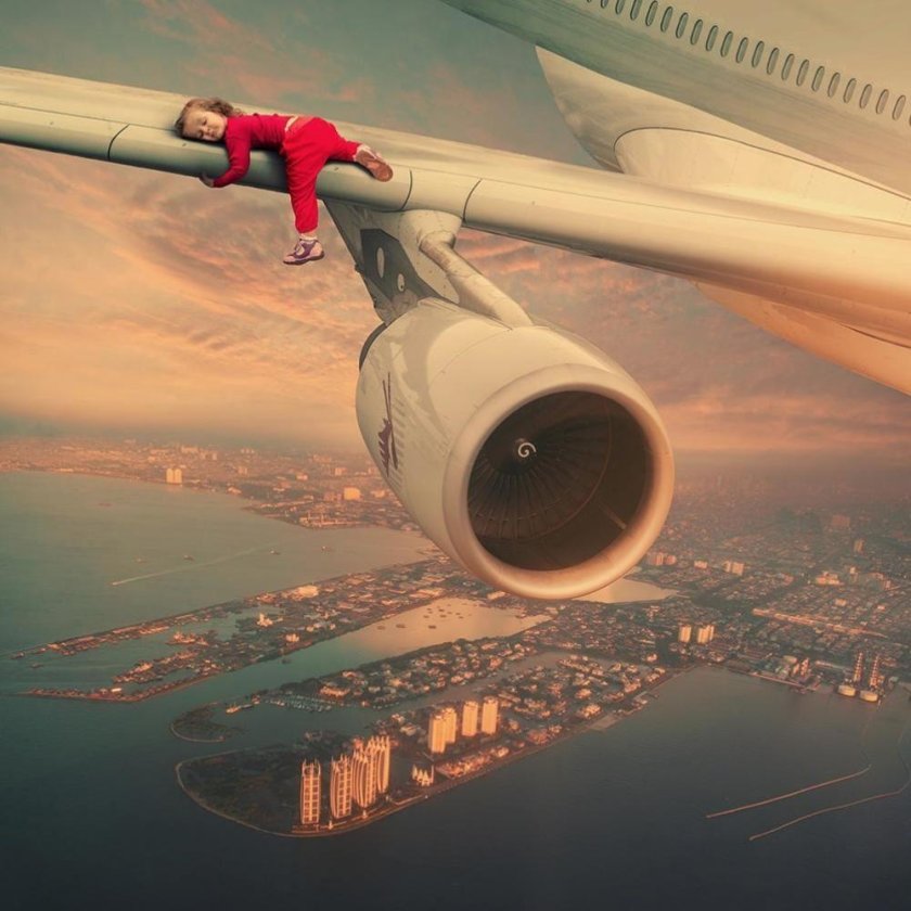 Самолет креатив