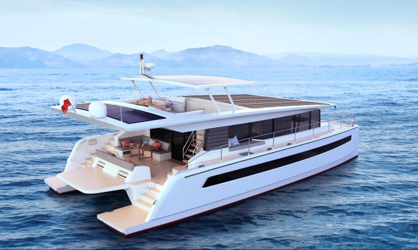 Silent 80 катамаран