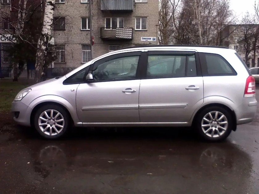 Opel Zafira b диски r17