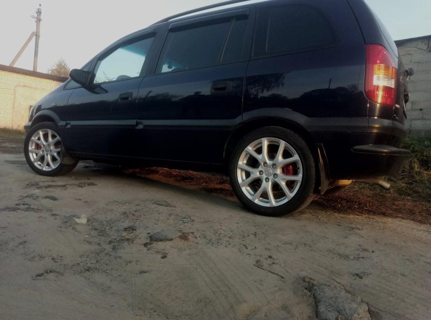 Опель Зафира на литье