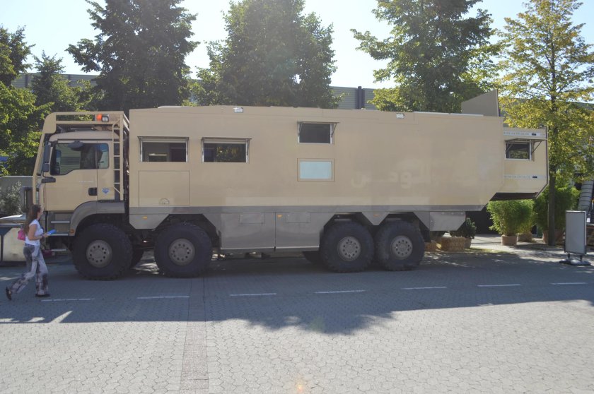 Man TGS 8x8 автодом