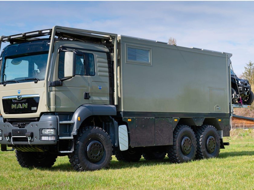 Автодом man TGS 6x6