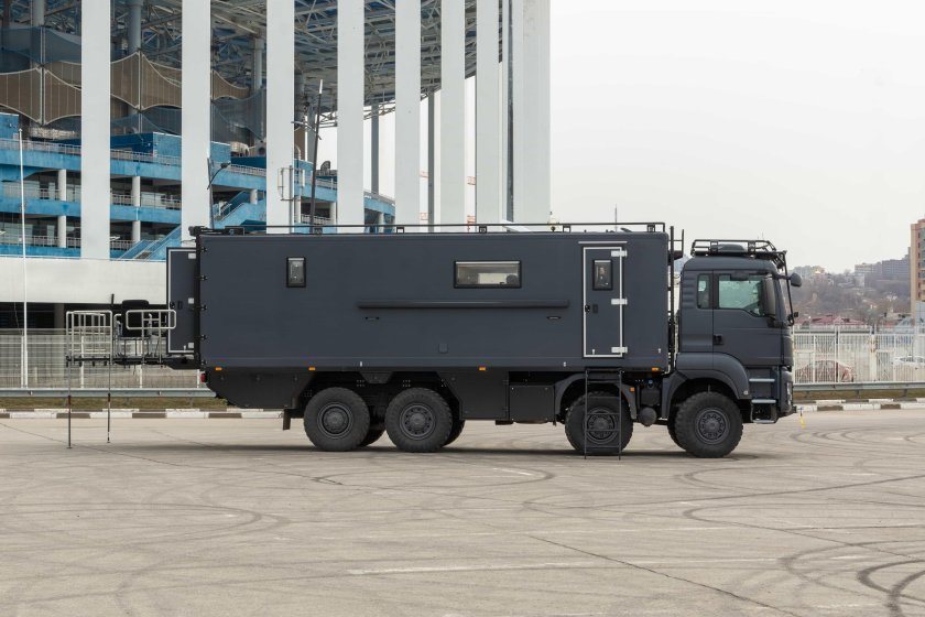 Man 8x8 автодом