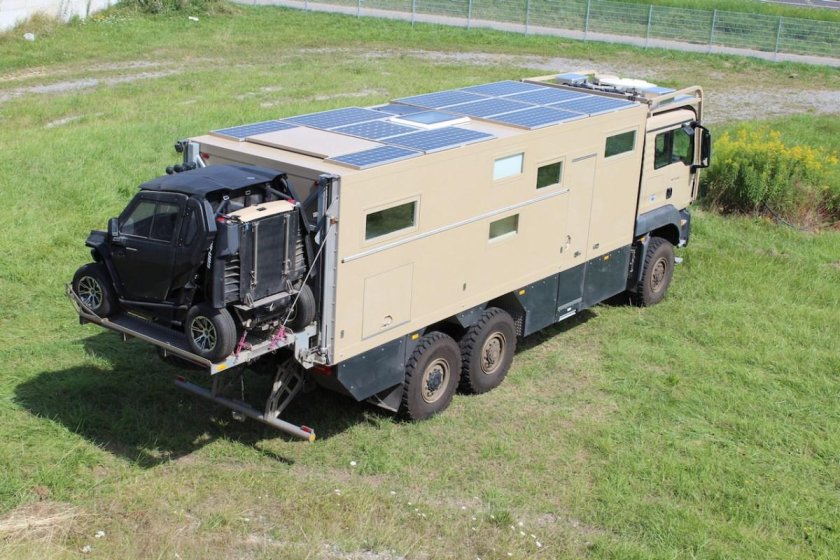 Автодом man TGS 6x6