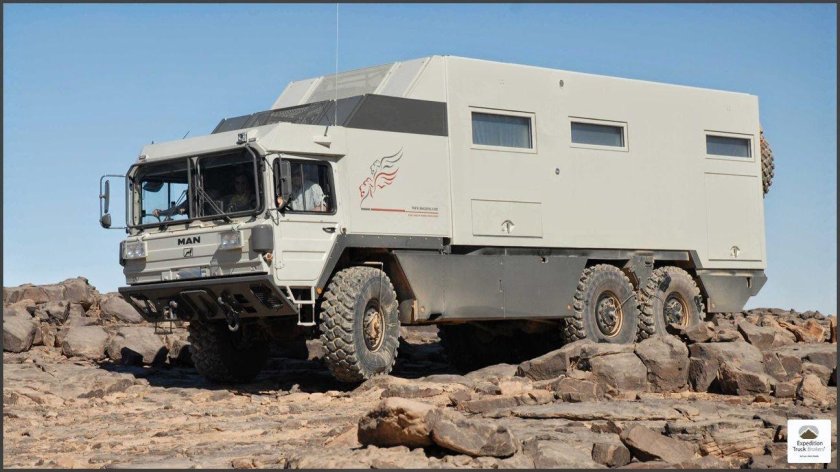 Man 6x6 Expedition vehicle