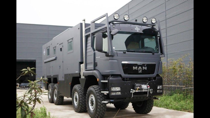 Man TGS 8x8 автодом