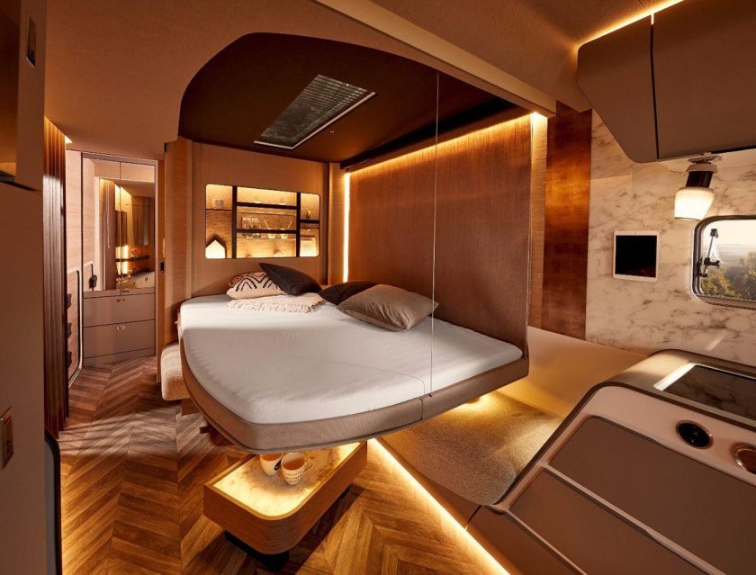 Двухэтажный кемпер автодом