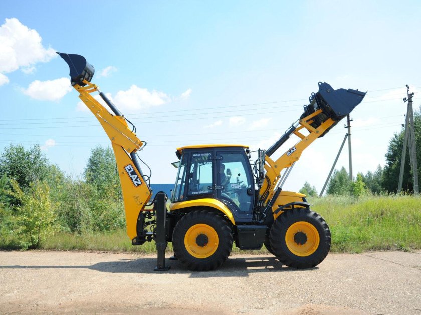Экскаватор-погрузчик Elaz-BL 888
