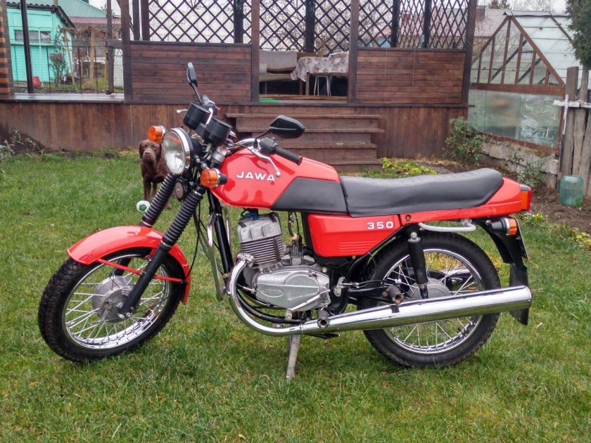 Мотоцикл Ява 350 Люкс