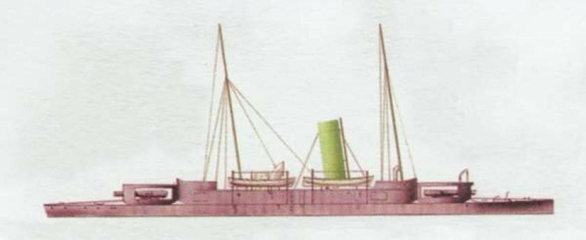 Китайский крейсер "Чао Хо"