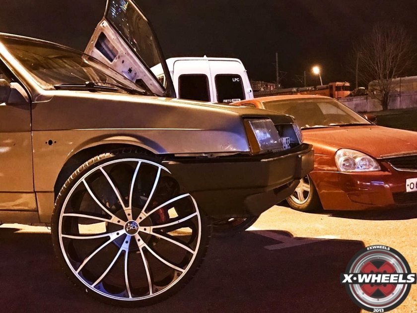 Воссены вертушки на ВАЗ 2107