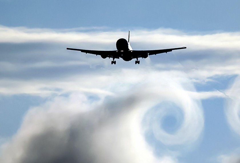 Воздушные ямы при полете