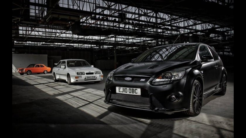 Ford Focus 2 RS черный