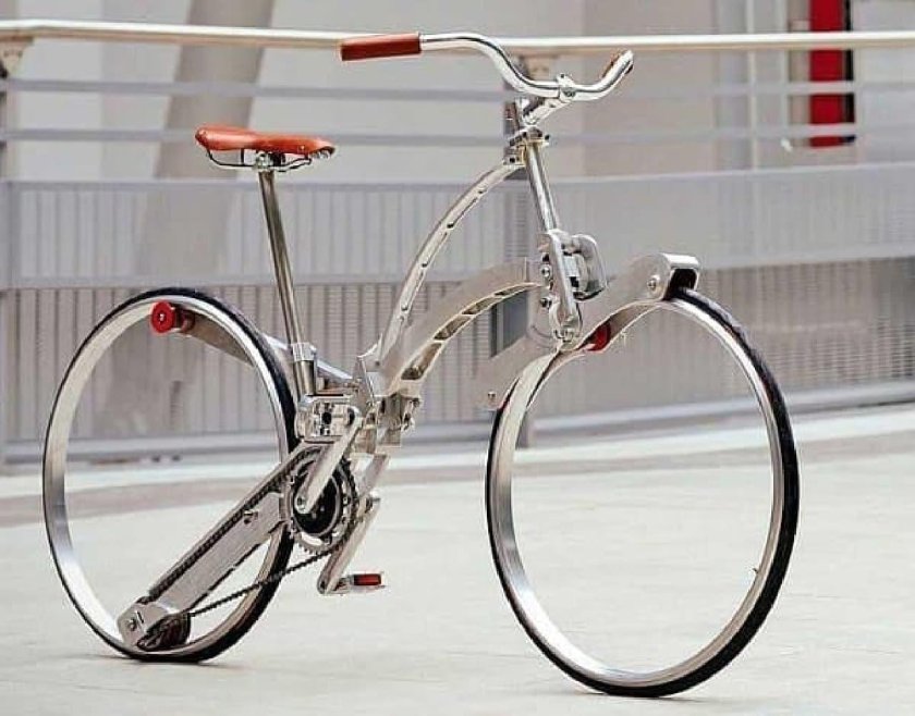 Велосипед без спиц