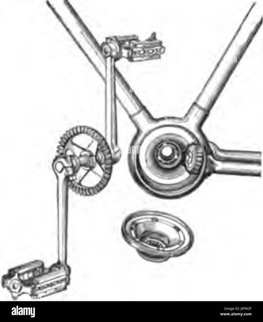 Велосипед с вальным приводом