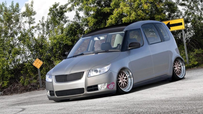 Skoda roomster tuning