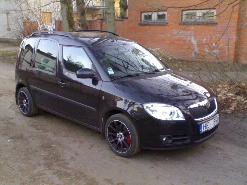 Шкода румстер на r17