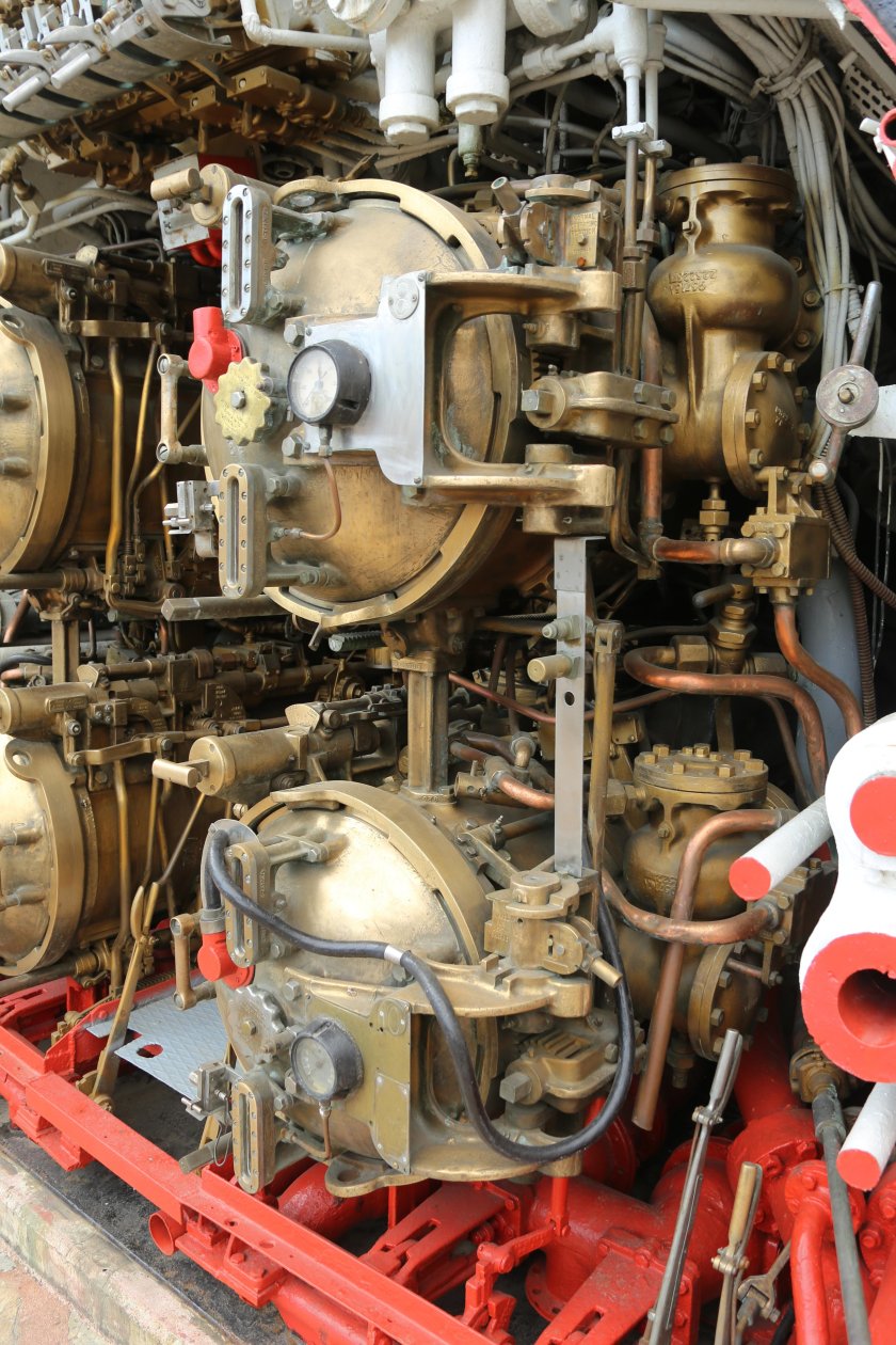 Торпедный отсек подводной лодки