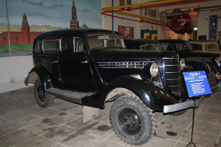 ГАЗ м1 черный воронок