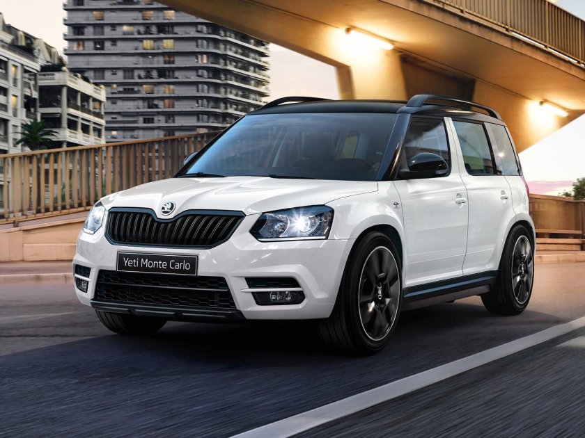 Skoda yeti monte carlo