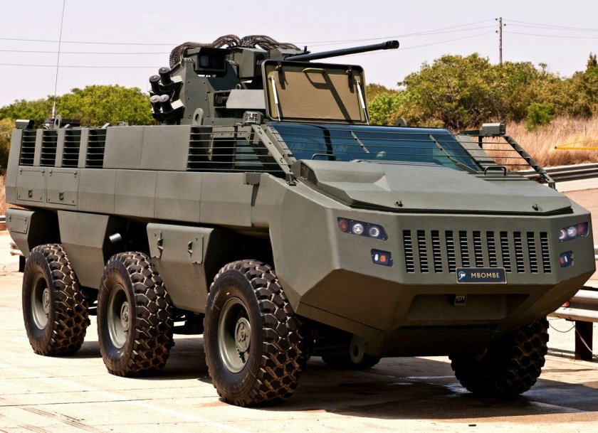 Бронеавтомобиль Mbombe 4