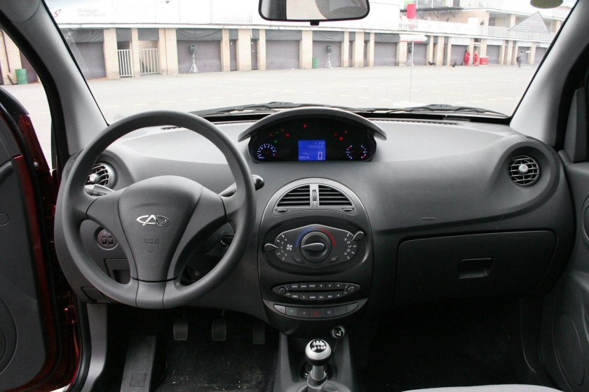 Chery indis панель