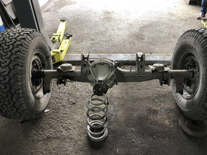 Неразрезной мост УАЗ