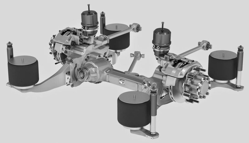 Портальный мост ZF Ave 130