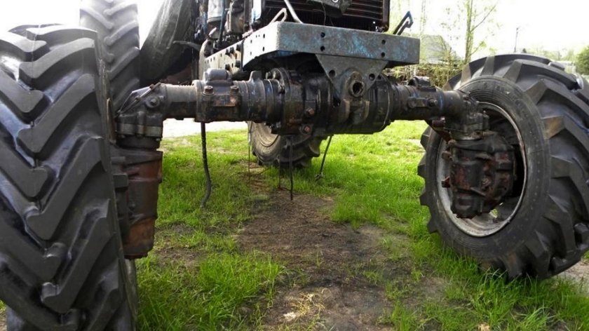 Балочный мост МТЗ 82