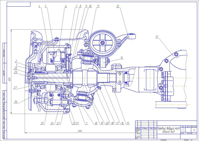 Мосты КАМАЗ 5511