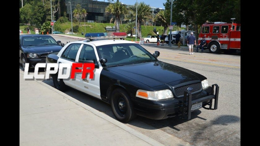 Форд Краун Виктория полиция Лос Анджелеса