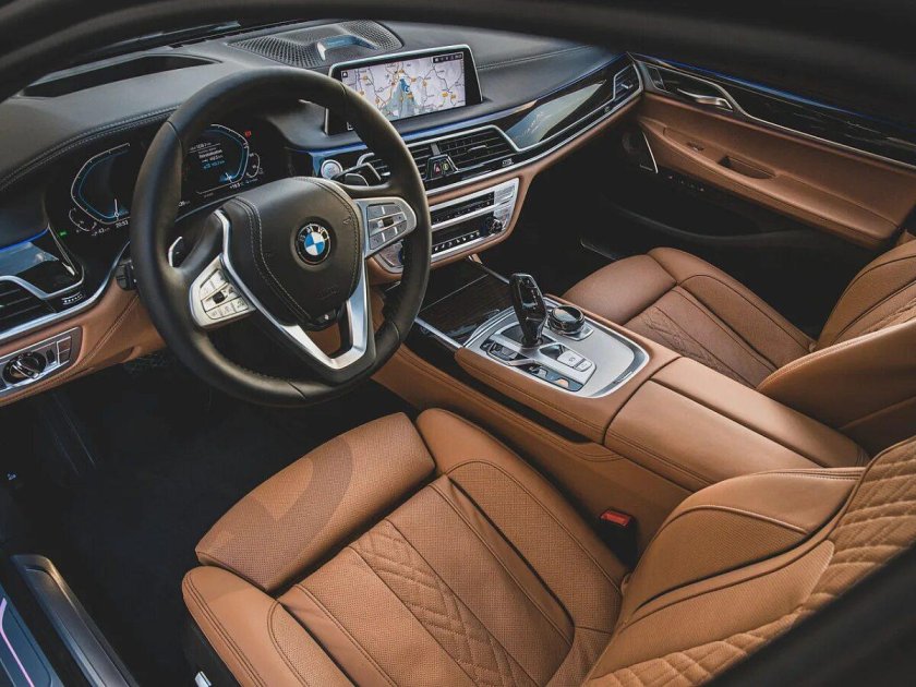BMW 7 g11 салон