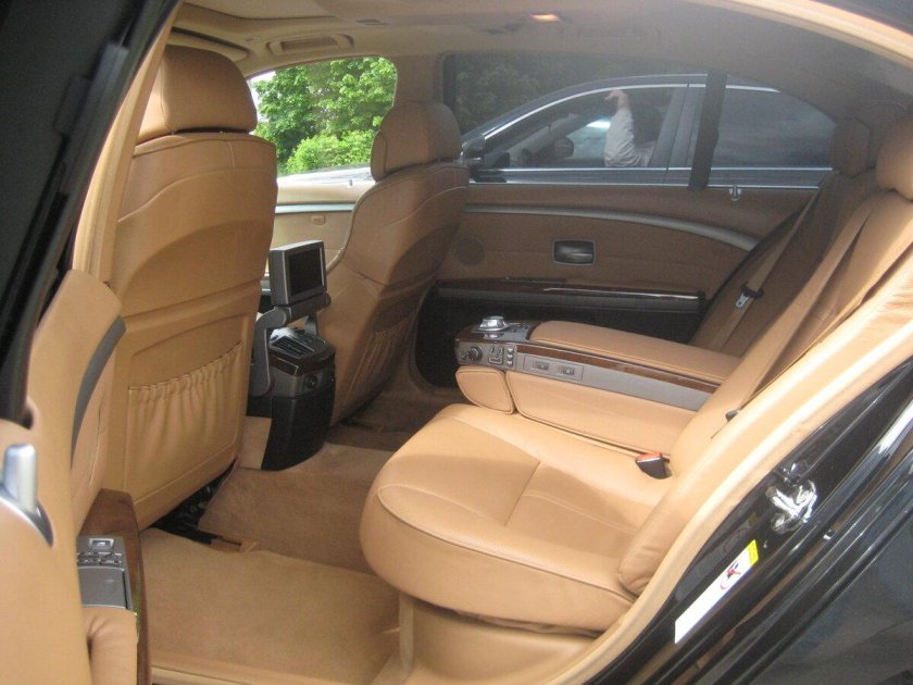 BMW 745 long салон