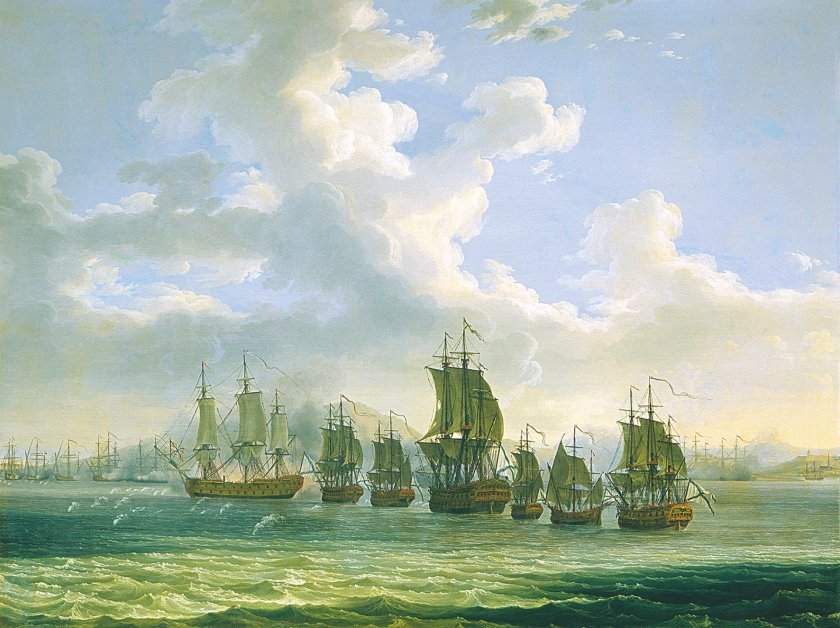 Якоб Филипп Хаккерт Чесменская битва