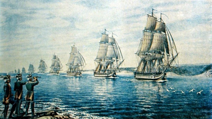 Черноморский флот 1783 год