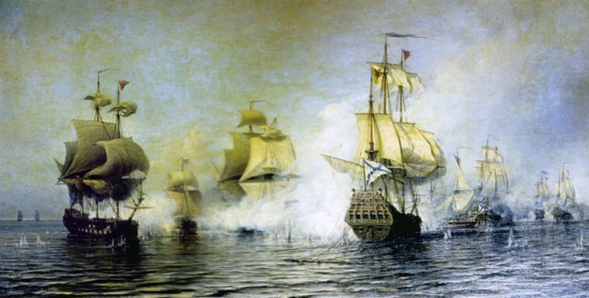 Бой у острова Фидониси Ушаков