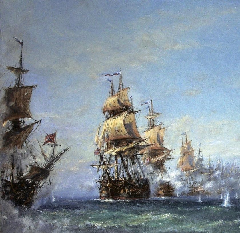 Бой у острова Фидониси Ушаков