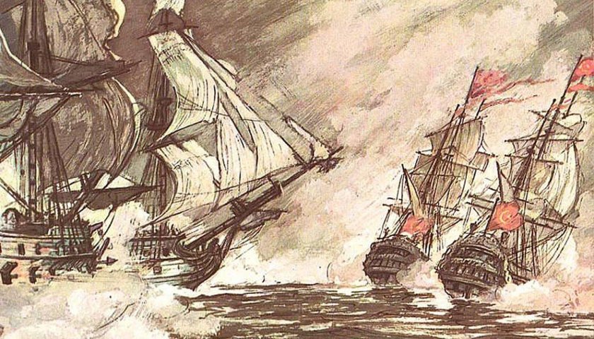 Ушаков Керченское сражение