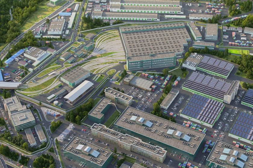 Электродепо метрополитена «Аминьевское»