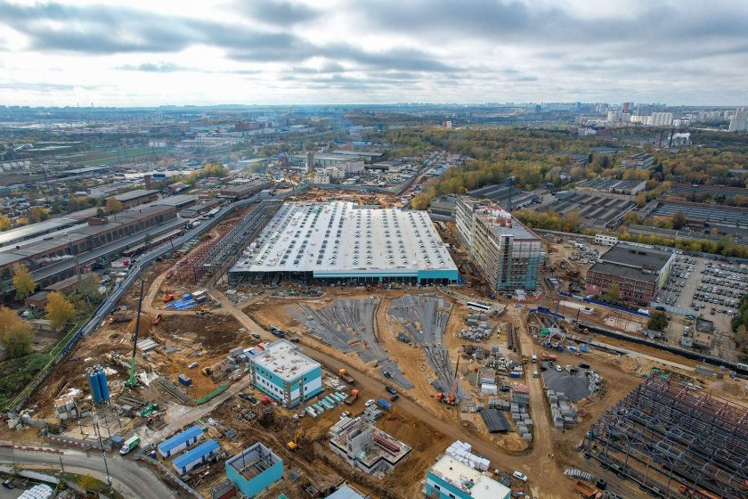 Метро депо Аминьевское