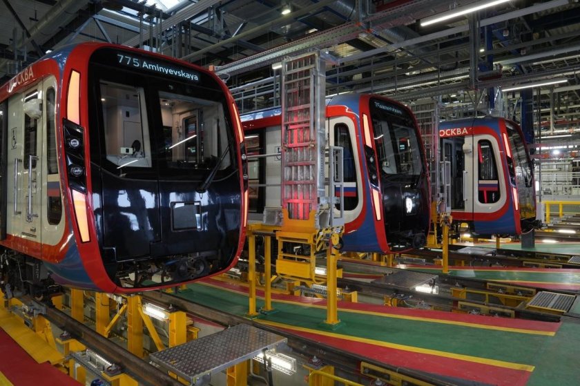 Поезда московского метрополитена