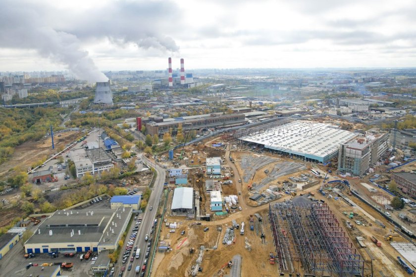 Электродепо Аминьевское Москва