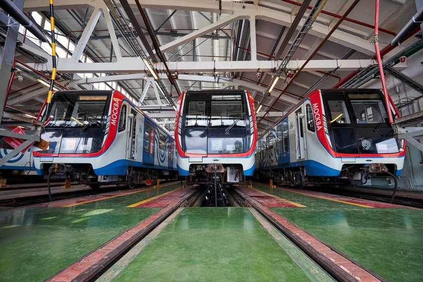 Депо Руднево Московского метрополитена
