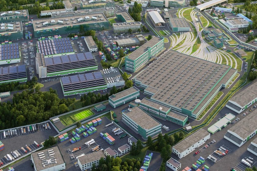 Электродепо Аминьевское проект