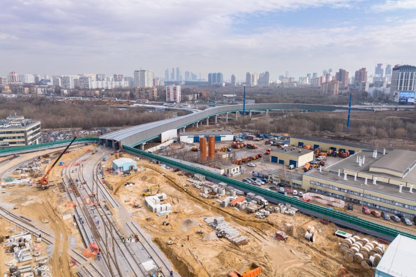 Метромосты Аминьевское депо